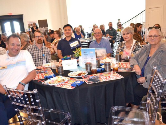 Oklahoma Lieutenant Governor Matt Pinnell was the guest speaker for the Multi-Chamber Luncheon, hosted at Coal Creek Winery, 210 N. Sara Road, by Newcastle, Tuttle and Blanchard Chambers of Commerce. Pinnell spoke mainly about commerce, marketing the stat