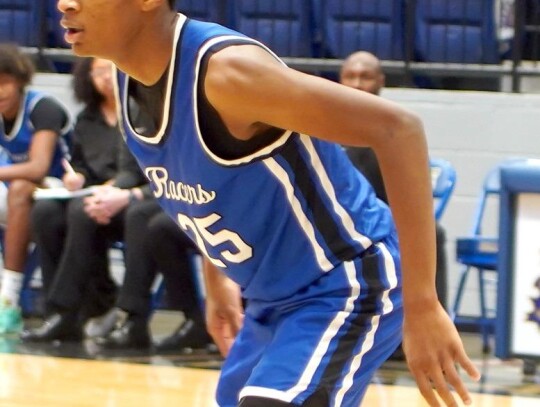 Newcastle’s Bobby Burrel transitions to defense for the Racers. • photo by Jennifer Lewis