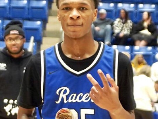 Racer senior Bobby Burrell was named to the Sweet Pea Invitational All-Tournament Team. • photo by Jennifer Lewis