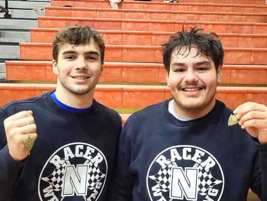 Shane Lovejoy and Nicholas Lozano placed at the Oklahoma State Secondary School Activity Association Class 5A West Regional on February 16-17 at Duncan High School, and will now be wrestling at the Class 5A State Tournament starting today (Thursday, Febru