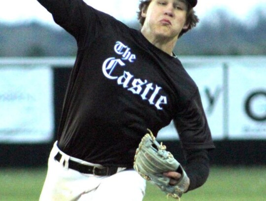 • photo by Lisa Longman-Smith Jackson Schanuel is on the mound for the Racers.