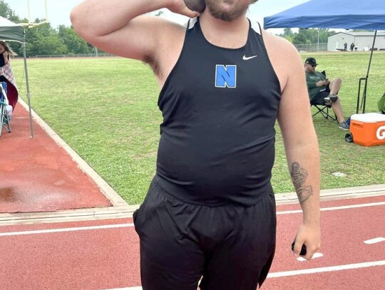 Chad Craft, Regional Runner-Up and State Qualifier, Shot put