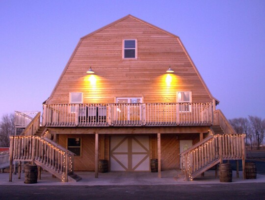 The Barn at Country Club as it is appeared restored with updates in 2019. The first annual Montford Days Festival is from 10 a.m. to 6 p.m. Saturday. • photo provided